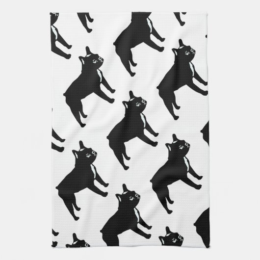 French Bulldog Theedoek (Verticaal)