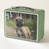 French Bulldog Throw Pillow (Achterkant)