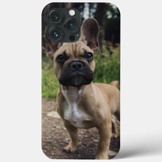 French Bulldog Throw Pillow Case-Mate iPhone Case (Achterkant)