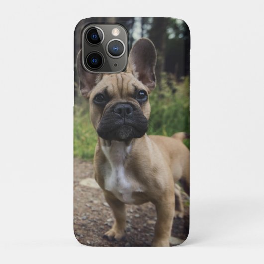 French Bulldog Throw Pillow Case-Mate iPhone Case (Achterkant)
