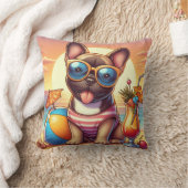 French Bulldog Throw Pillow Kussen (Deken)