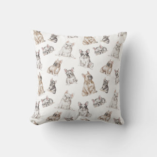 French Bulldog Throw Pillow Kussen