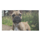 French Bulldog Throw Pillow Kussensloop (Achterkant)