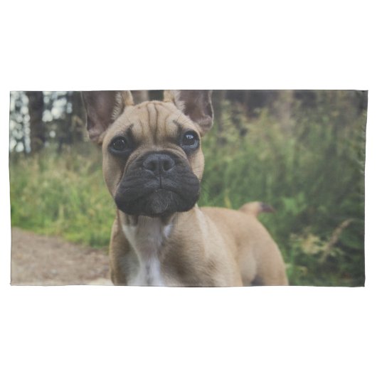 French Bulldog Throw Pillow Kussensloop (Voorkant)