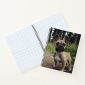 French Bulldog Throw Pillow Notitieboek (Binnen)