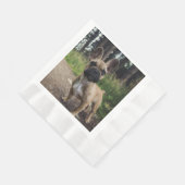 French Bulldog Throw Pillow Servet (Hoek)