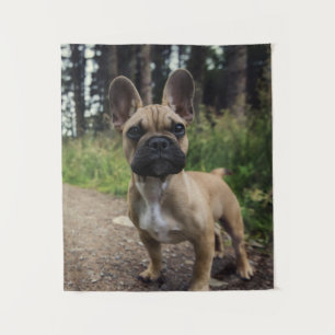 French Bulldog Throw Pillow Wandkleed