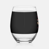 French Bulldog Ugly Christmas Sweater Essential T- Wijnglas Zonder Voet (Rechts)