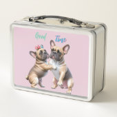 French Bulldog  verliebt Valentinstag  (Achterkant)