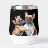 French Bulldog  verliebt Valentinstag  (Achterkant)