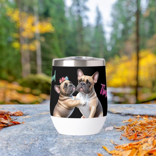 French Bulldog  verliebt Valentinstag  (Buiten (Gedraaid)  )