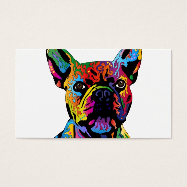 French Bulldog Visitekaartjes (Voorkant)