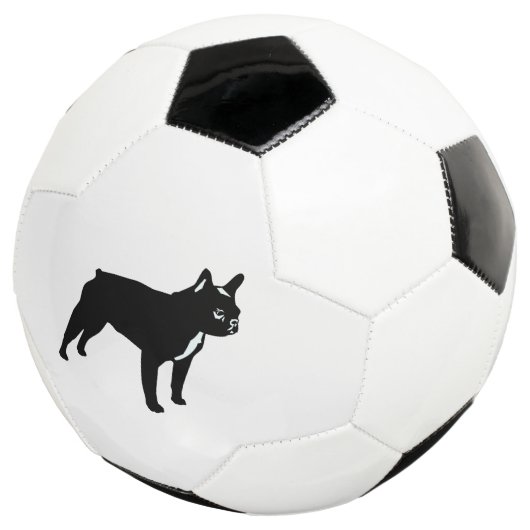 French Bulldog Voetbal (Drie kwart)