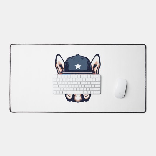 French Bulldog Weekend Party 4 juli Bureaumat (Keyboard & Muis)