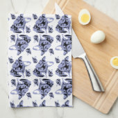 French Bulldogs Theedoek (Quarter Fold)