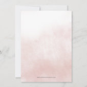 French Cafe Paris Theme Eiffel Tower Bridal Shower Kaart (Achterkant)