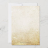 French Cafe Paris Theme Eiffel Tower Bridal Shower Kaart (Achterkant)