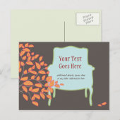 French Chair Postcard Briefkaart (Voorkant / Achterkant)