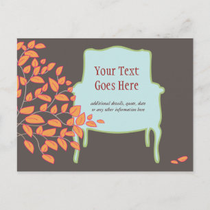 French Chair Postcard Briefkaart