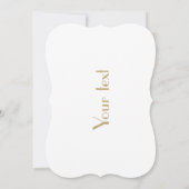 French chic, country rustic, floral pattern, roses save the date (Achterkant)