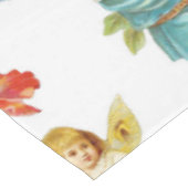 French chic, country rustic, floral pattern, roses tafelkleed (Gekanteld)