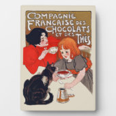 French Chocolate Party Steinlen Art Fotoplaat (voorkant)