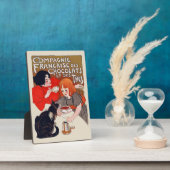 French Chocolate Party Steinlen Art Fotoplaat (Zijkant)