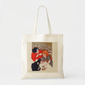 French Chocolate Party Steinlen Art Tote Bag (Voorkant)