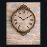 French Cottage Rest Wall Art & Decor Poster<br><div class="desc">Soft French farmhouse charm for cottage-inspired bathrooms. This collection features vintage floral wall art,  rustic clocks,  and romantic cottage decor designed to create a warm European farmhouse feel.</div>