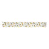 French Country Lemon Pattern Satijnen Lint (Voorkant)