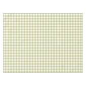 French Country Meadow Gingham - salie groen plaid. Tafelkleed (Voorkant (Horizontaal))