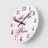 French Country Wall Clock Ronde Klok (Hoek)