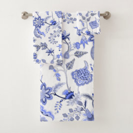 French County Blue Bad Handdoek