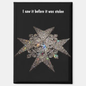 French Crowned Jewels Before Theft Magneet (Voorkant)