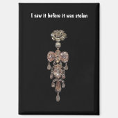 French Crowned Jewels Before Theft Magneet (Voorkant)