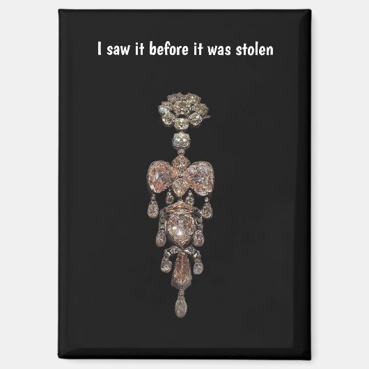 French Crowned Jewels Before Theft Magneet (Voorkant)