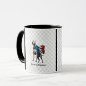 French Dog Force and Elegance Mug Mok (Voorkant links)
