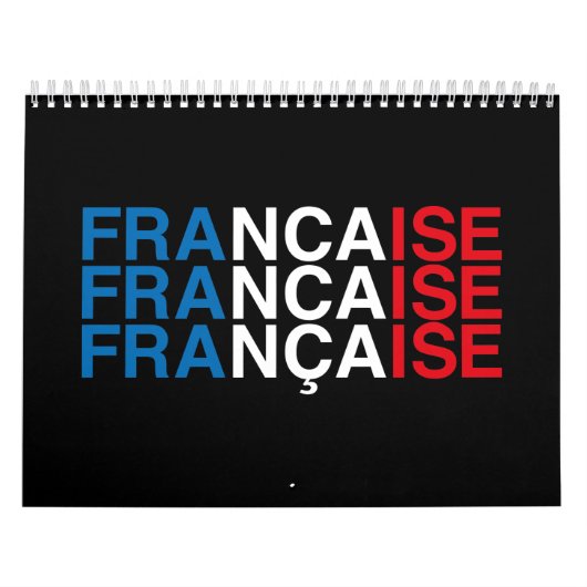 FRENCH Flag Kalender (Hoes)