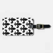 French Fleur de lis Pattern Classic Bagagelabel (Voorkant horizontaal)