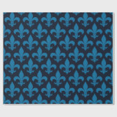 French Fleur de lis Pattern Classic Cadeaupapier (Vlak)