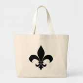 French Fleur de lis Pattern Classic Grote Tote Bag (Voorkant)