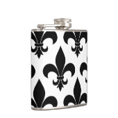 French Fleur de lis Pattern Classic Heupfles (Rechts)