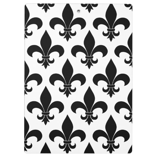 French Fleur de lis Pattern Classic Klembord (Achterkant)