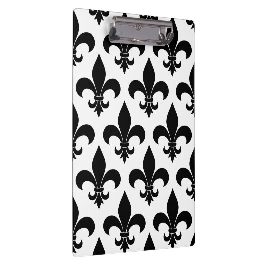 French Fleur de lis Pattern Classic Klembord (Rechts)