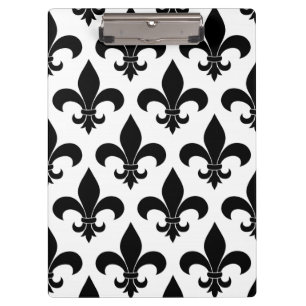 French Fleur de lis Pattern Classic Klembord