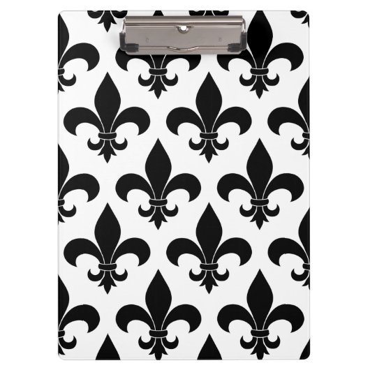 French Fleur de lis Pattern Classic Klembord (Voorkant)