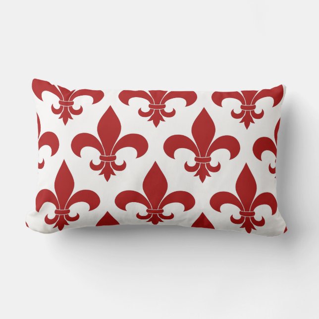 French Fleur de lis Pattern Classic Kussen (Voorkant)
