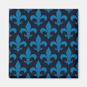 French Fleur de lis Pattern Classic Magneet (Voorkant)