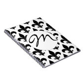 French Fleur de lis Pattern Classic Notitieboek (Rechterzijde)