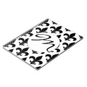 French Fleur de lis Pattern Classic Notitieboek (Linkerzijde)